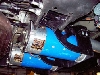hybrid vehicle electric motor system